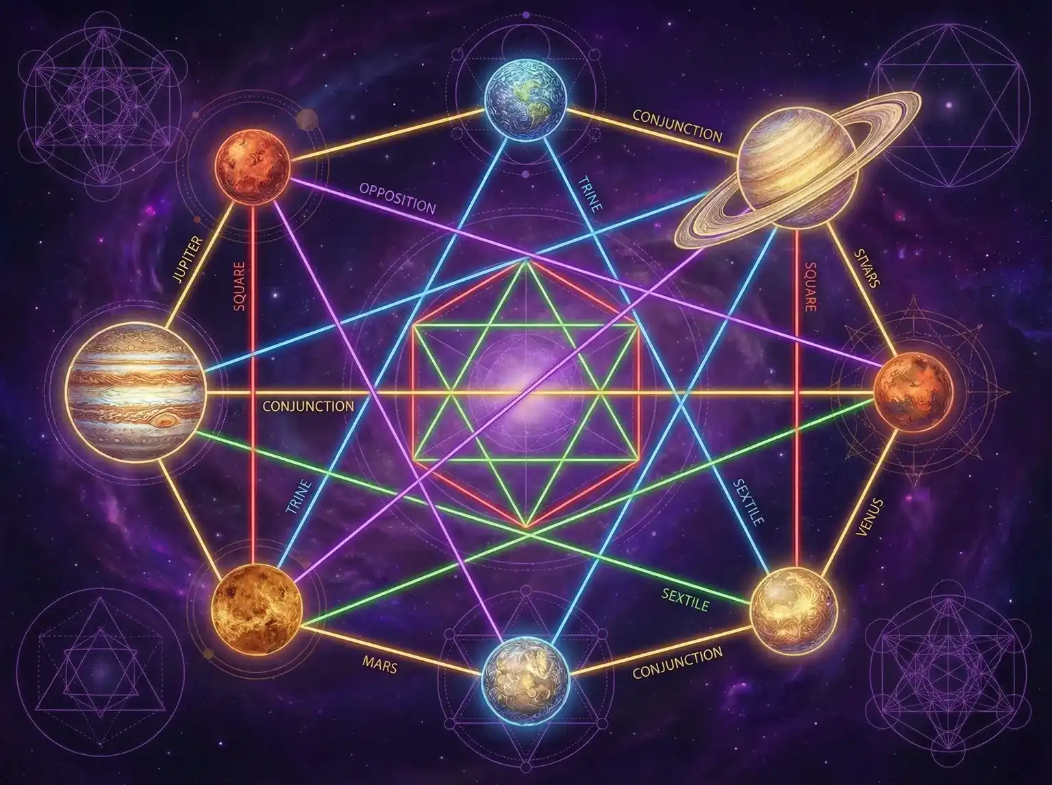 行星相位解读 - 铁血战士猎物在线观看 | 占星学进阶